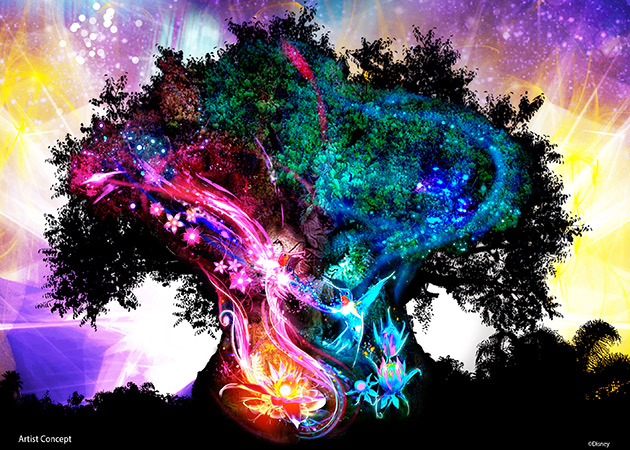 Tree of Life Awakens rendering at Disney's Animal Kingdom